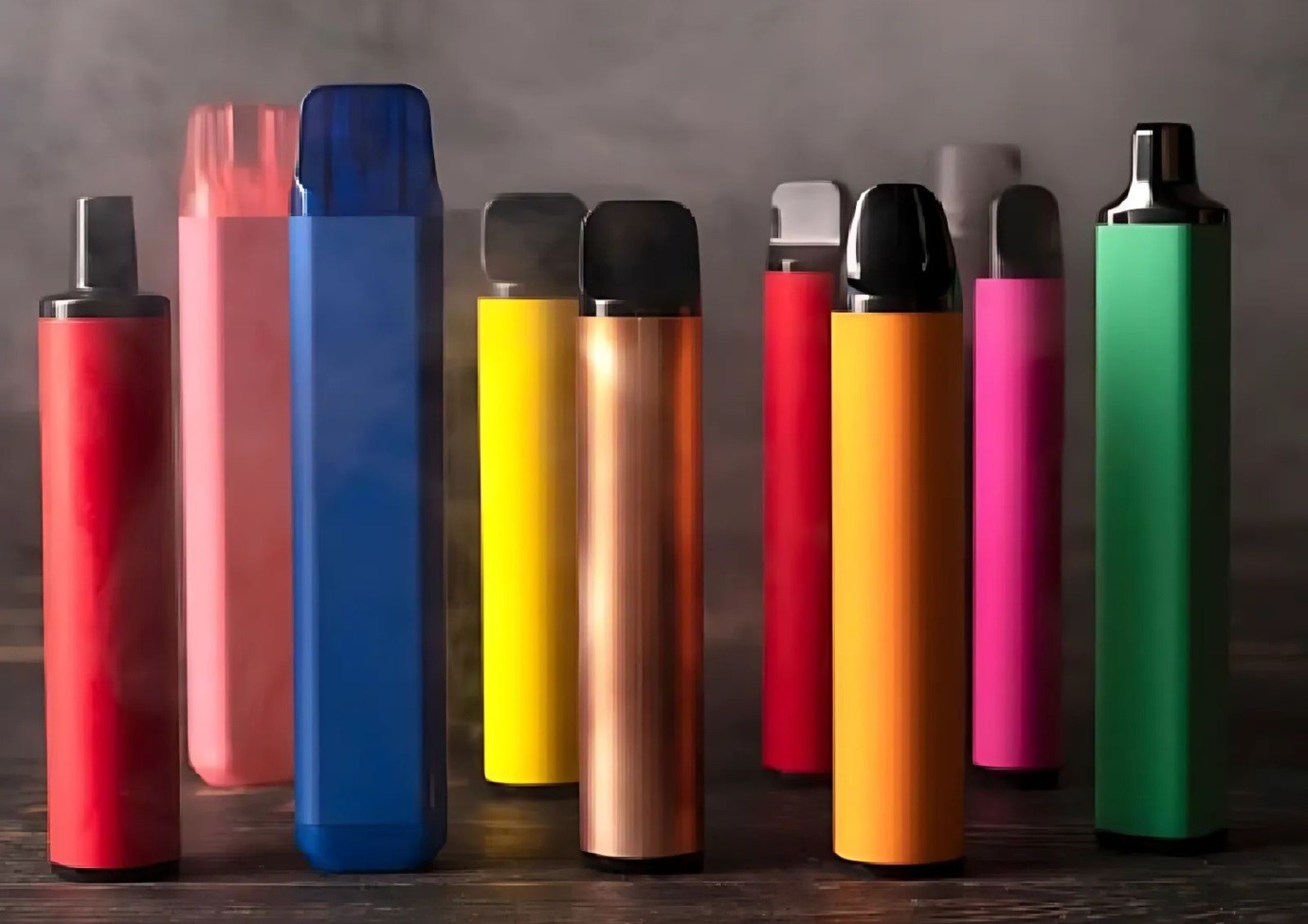 A group of bottles of makeup 