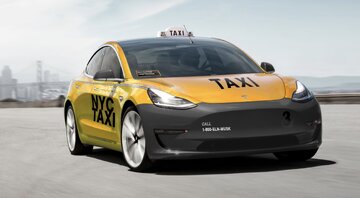 هزار روبوتاکسی تسلا در راه خیابان‌ها