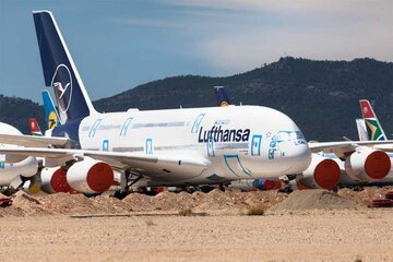 اسقاط ۳۰ فروند ایرباس غول‌پیکر / چرا A380 طرفدار ندارد؟
