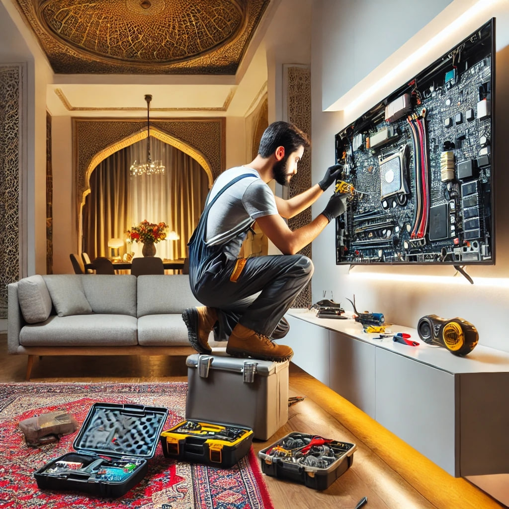 اهمیت تعمیر تخصصی تلویزیون سونی؛ چرا باید به مرکز معتبر مراجعه کنیم؟ رایجترین مشکلات تلویزیونهای سونی و راهکارهای اصولی رفع آن