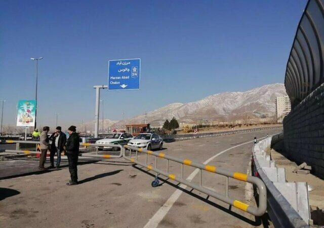 آخرین وضعیت جاده‌ها؛ محور چالوس و آزادراه تهران–شمال بسته شد