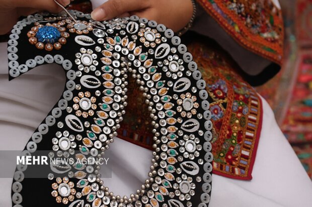 آینه‌دوزی و آینه‌کاری؛ میراثی واحد از پاکی و زیبایی بلوچ‌ها و ایرانیان