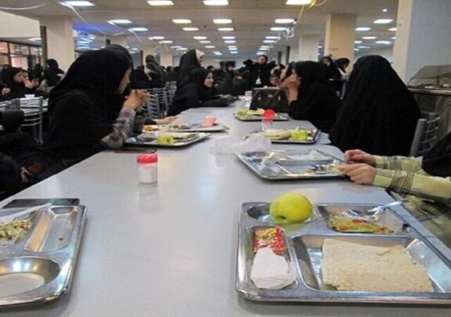 تصاویر وحشتناک از شام در یکی از دانشگاه‌های دولتی+ عکس