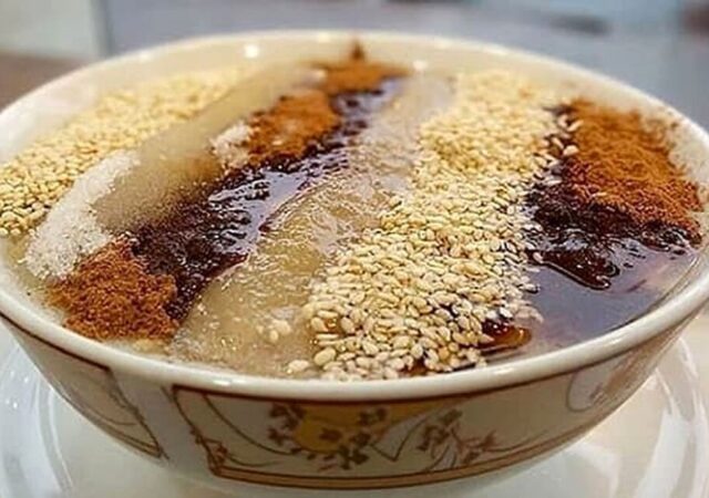 حلیم با جو دو سر پرک و مرغ برای ۴ نفر + روش تهیه