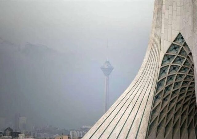 شاخص آلودگی هوای تهران امروز سه شنبه ۲۵ آذر ۱۴۰۴ / هوای تهران در وضعیت هشدار خاموش