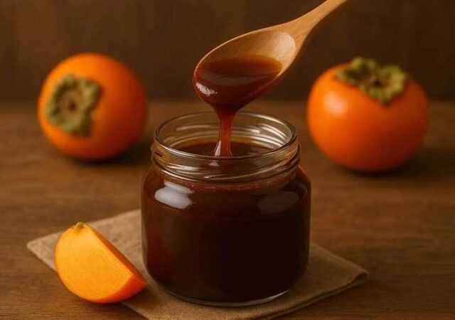 شیره خرمالوی خانگی ؛ شیرین کننده طبیعی پاییزی و مقوی + روش تهیه