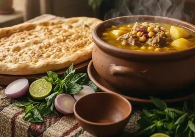 طرز تهیه آبگوشت سنتی به سبک اصیل ایرانی