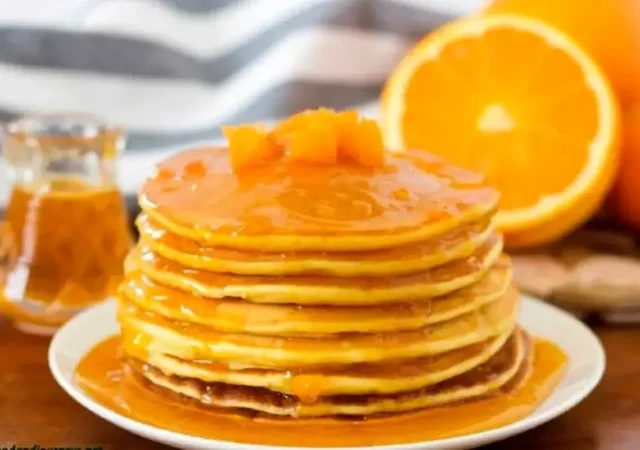 طرز تهیه پنکیک پرتقالی با یک طعم جدید و بی نظیر