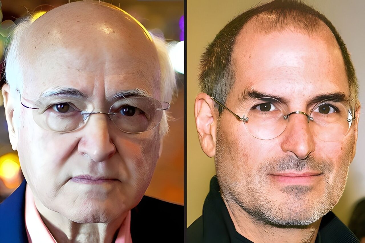 استیو جابز و پدرش