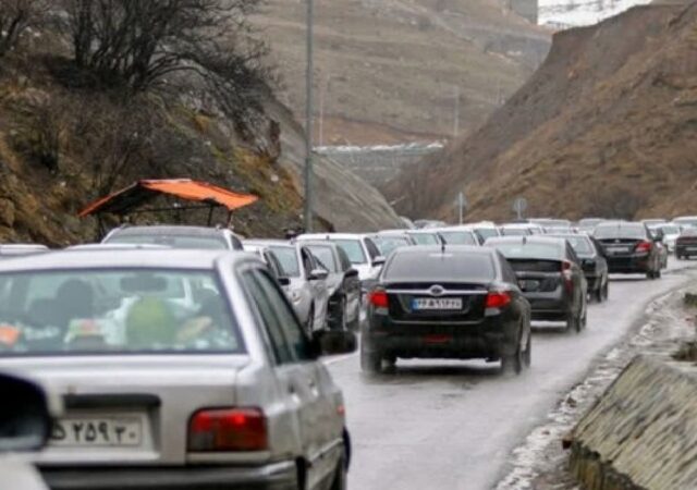 آخرین وضعیت راه‌های کشور/ ترافیک سنگین در چالوس و هراز