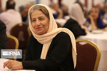 احترام برومند در ۶۵ سالگی در کنار کیومرث پوراحمد؛ سال ۱۳۹۱/ عکس