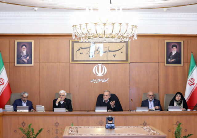 جلسه هئیت دولت برگزار شد