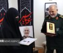 تجلیل فرمانده کل سپاه از شهید حسین سلامی و اعطای درجه سپهبدی