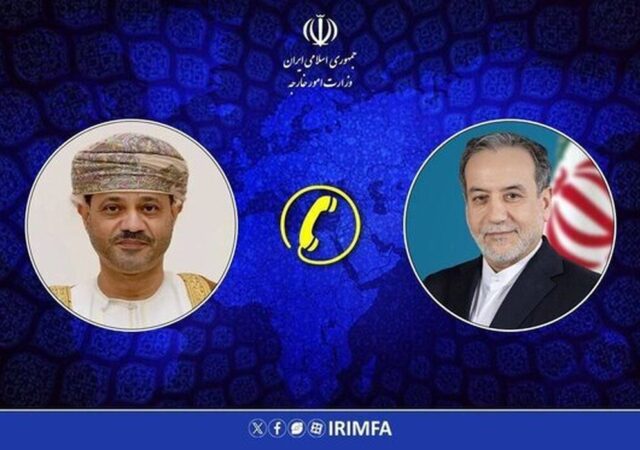 رایزنی وزیران خارجه ایران و عمان در ارتباط با مذاکرات ایران و آمریکا