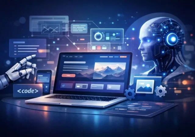 طراحی سایت با پرامپت | ۶ پرامپت آماده برای طراحان وب