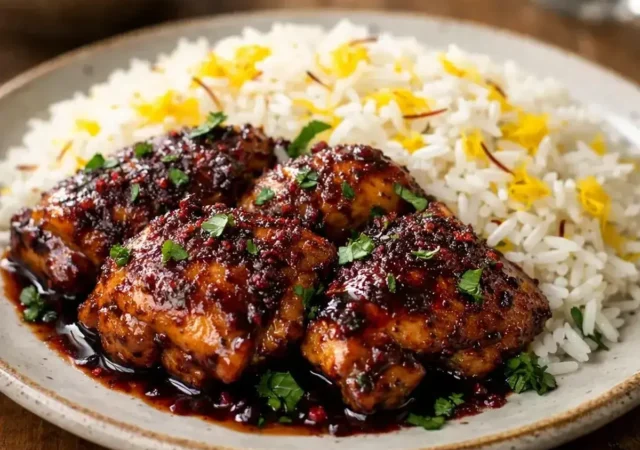 طرز تهیه مرغ سماقی با رب انار/ طعمی متفاوت برای یک وعده خاص