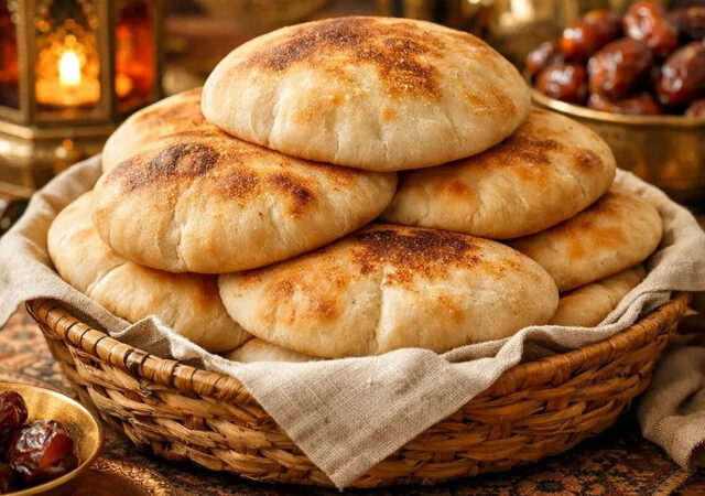 فوت‌وفن‌ تهیه نان عربی در ماهیتابه ؛ ویژه ماه رمضان