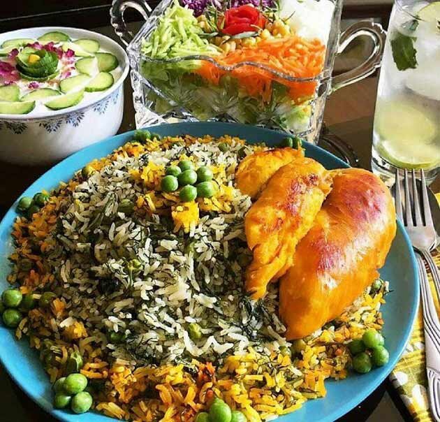 نخودپلو با مرغ؛ خوشمزه، مقوی و مجلسی