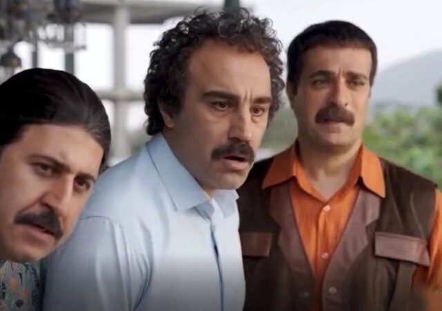 نقی معمولی در پشت صحنه سریال پایتخت + عکس