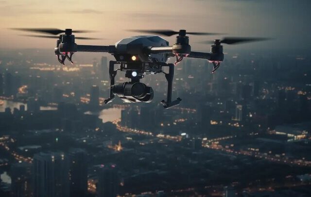 پهپادها برای جلوگیری از سرقت اموال به کمک پلیس می‌آیند