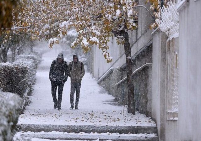 پیش‌بینی بارش برف و باران در ۲۰ استان + فهرست استان‌ها