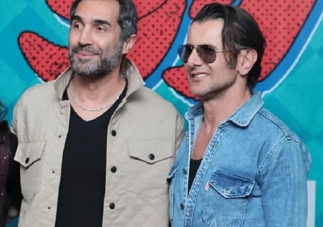 گریم متفاوت امین حیایی و هادی کاظمی در جشنواره فجر+ عکس