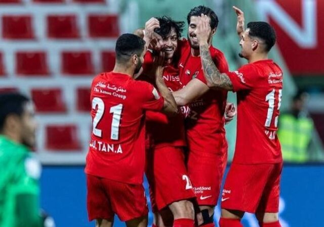 سردار آزمون شباب الاهلی در لیگ امارات را صدرنشین کرد