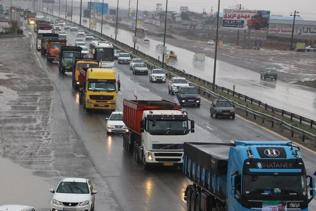 آخرین وضعیت ترافیکی محورهای مواصلاتی کشور / ترافیک سنگین در برخی محورهای منتهی به تهران گزارش شد