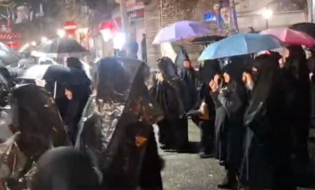 تجدید بیعت مردم سرپل‌ذهاب با آرمان‌ها در آخرین شب فروردین