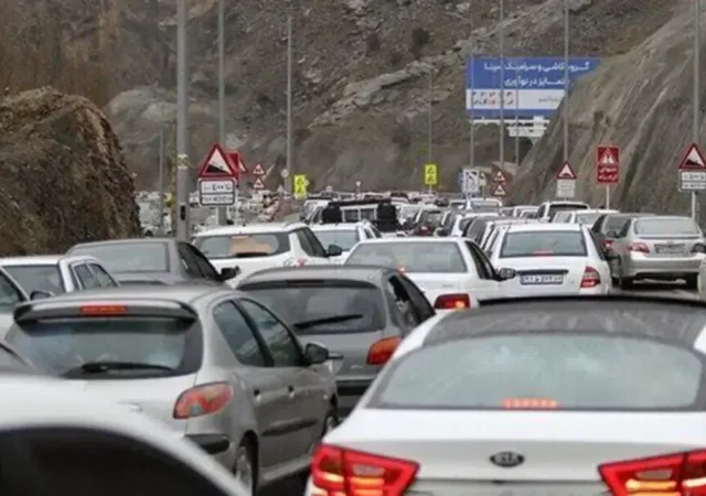 ترافیک سنگین در جاده هراز، چالوس و فیروزکوه/ هشدار پلیس راه به مسافران