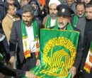 حضور خادمان رضوی در اجتماع باشکوه مردم آزادشهر
