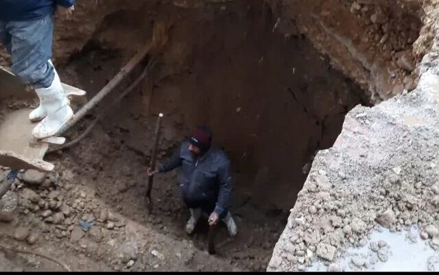 خط انتقال آب روستای کوگاه ترمیم شد