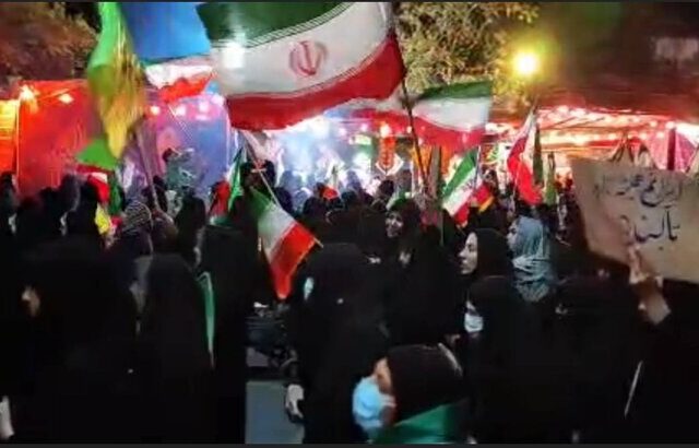 خیابان آیت الله کاشانی شهرکرد میزبان پنجاه و ششمین اجتماع مردمی