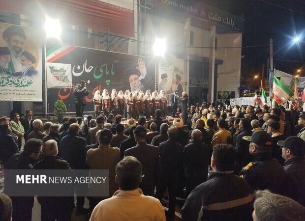 شب های پرشور خلخال، فریاد حمایت از انقلاب