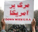 شعار ضداستکباری مرگ بر آمریکا در کرمانشاه طنین انداز شد