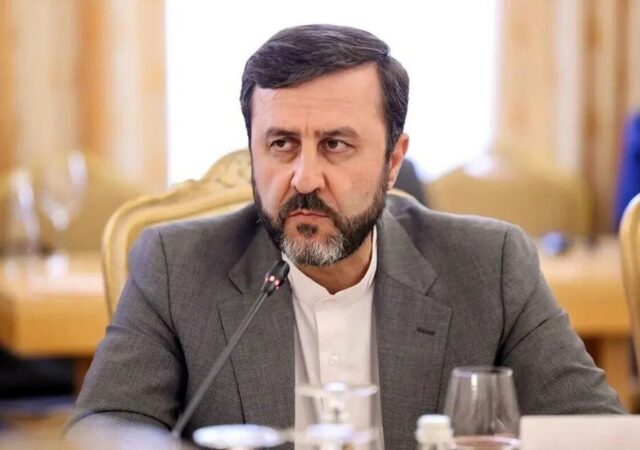 غریب آبادی در دیدار با نماینده صلیب سرخ: نمی‌توان برخی از دولت‌های همسایه را بی‌طرف محسوب کرد