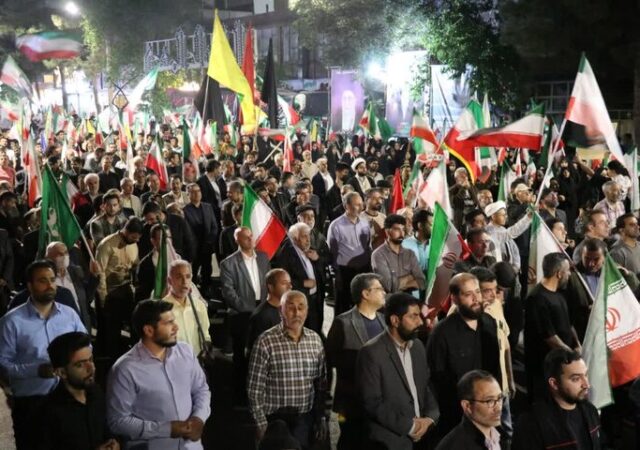 موج پنجاه‌ و دوم دفاع ملی تربت جامی ها در سنگر خیابان