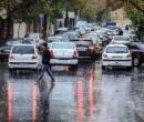 هشدار جدی به پایتخت نشینان/ لغزندگی بیشتر خیابان‌های تهران در پی بارش باران
