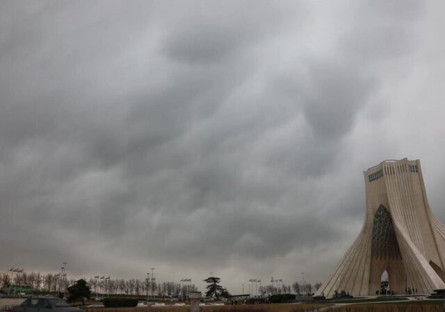 هشدار جدید هواشناسی برای پایتخت/باد‌های شدید و بارش‌های ناگهانی در راه است