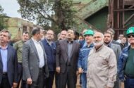 وزیر صمت از فولاد خوزستان بازدید کرد