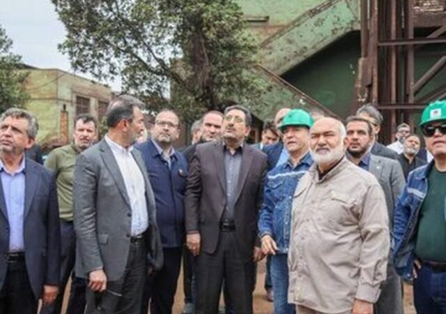 وزیر صمت از فولاد خوزستان بازدید کرد