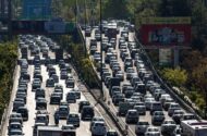 وضعیت ترافیک معابر و بزرگراه های شهر تهران / ترافیک سنگین در این معابر گزارش شد