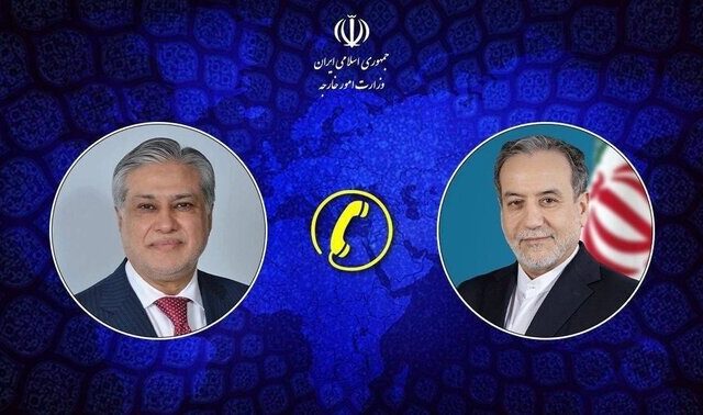 گفتگوی تلفنی عراقچی با وزیر خارجه پاکستان