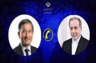 گفتگوی تلفنی وزیر امور خارجه ایران و سنگاپور