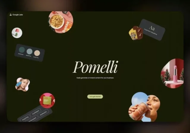 گوگل Pomelli به ایجنت هوش مصنوعی مجهز شد؛ ساخت وب‌سایت و هویت بصری از صفر