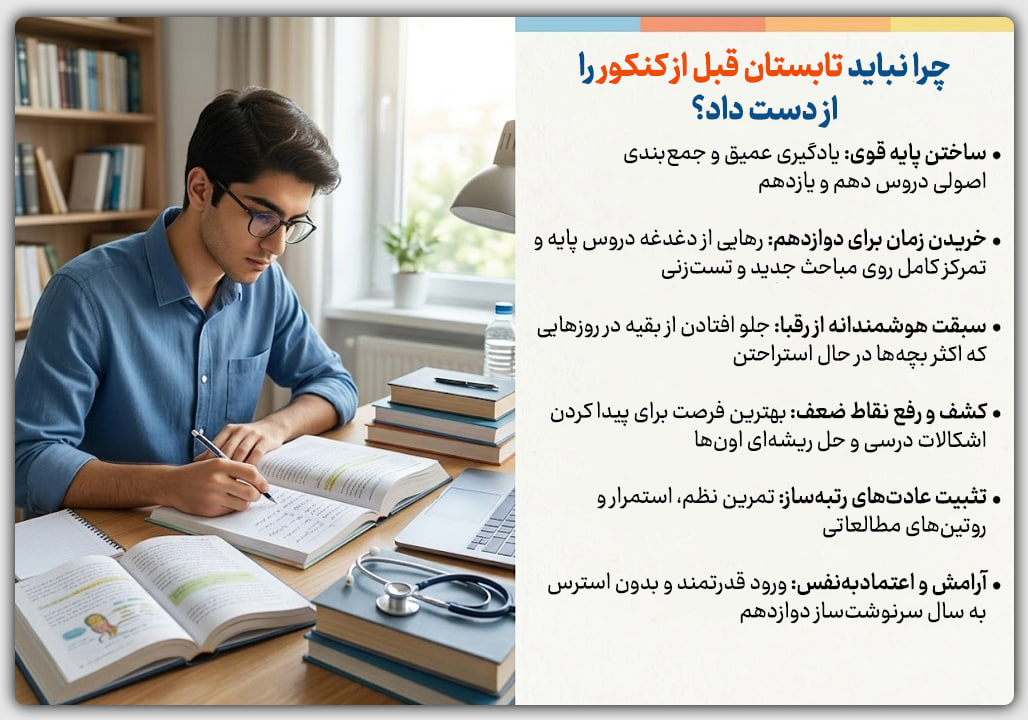 اهمیت برنامه ریزی در تابستان