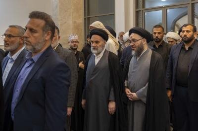 برگزاری مجلس ترحیم آیت‌ الله فیاض در نجف اشرف/ تصاویر