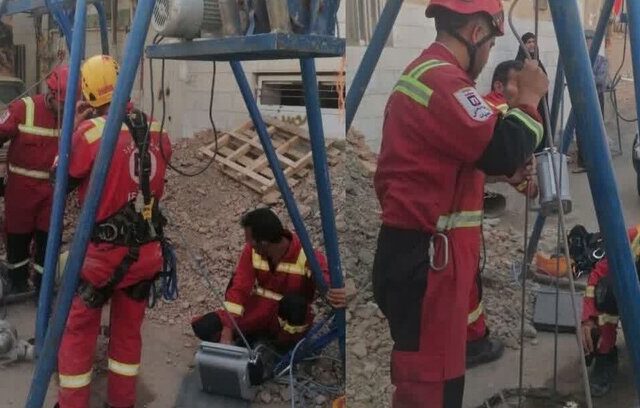 فوت یک مقنی به دلیل سقوط در چاه در محدوده حسن‌آباد یزد