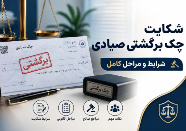 شکایت چک برگشتی صیادی