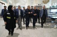 بازدید وزیر بهداشت از مصلی امام خمینی(ره)